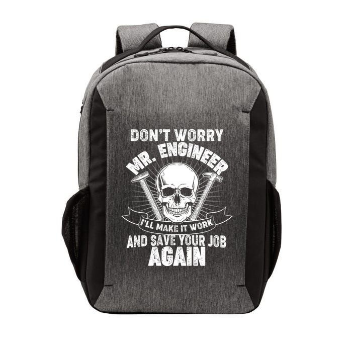 Mr Engineer I'll Make It Work And Save Your Job Vector Backpack