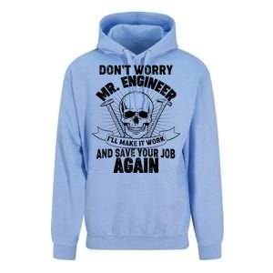 Mr Engineer I'll Make It Work And Save Your Job Unisex Surf Hoodie