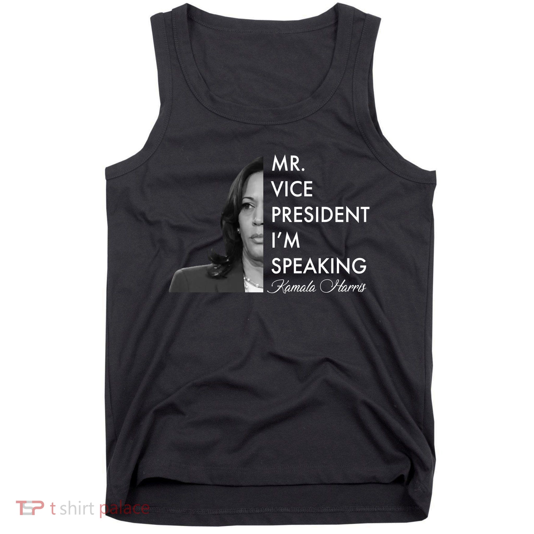 Mr Vice President I'm Speaking Kamala Harris Portrait Tank Top