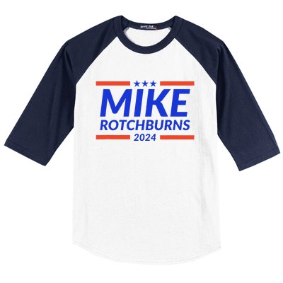 Mike Rotchburns 2024 Funny Gag Gift Baseball Sleeve Shirt