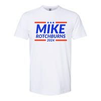 Mike Rotchburns 2024 Funny Gag Gift Softstyle CVC T-Shirt