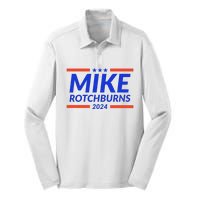 Mike Rotchburns 2024 Funny Gag Gift Silk Touch Performance Long Sleeve Polo