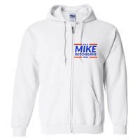 Mike Rotchburns 2024 Funny Gag Gift Full Zip Hoodie