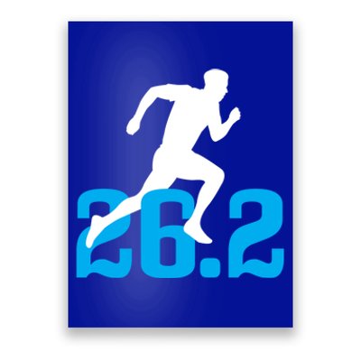 Marathon Running 26 2 Miles Marathon Runner Gift Poster