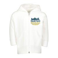 Marathon Runner 262 Miles Runnah Toddler Zip Fleece Hoodie