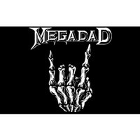 Megadad Retro 90s Hard Rock Band Heavy Metal Bumper Sticker