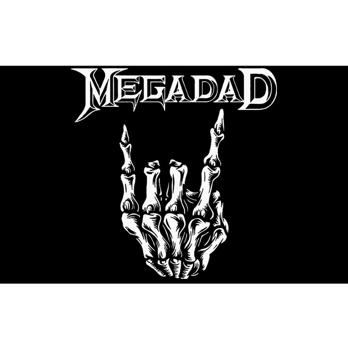 Megadad Retro 90s Hard Rock Band Heavy Metal Bumper Sticker