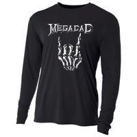 Megadad Retro 90s Hard Rock Band Heavy Metal Cooling Performance Long Sleeve Crew