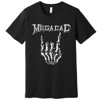 Megadad Retro 90s Hard Rock Band Heavy Metal Premium T-Shirt