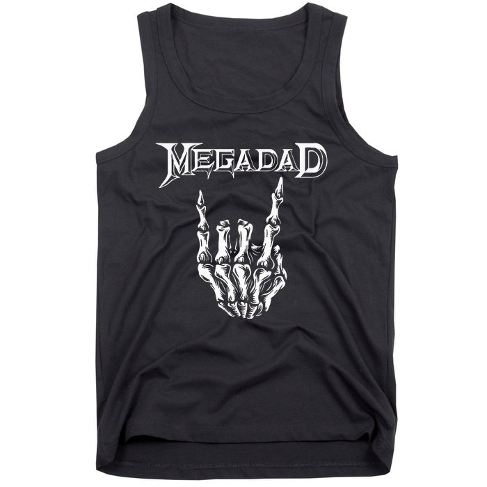 Megadad Retro 90s Hard Rock Band Heavy Metal Tank Top