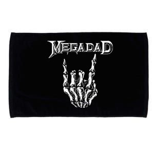 Megadad Retro 90s Hard Rock Band Heavy Metal Microfiber Hand Towel