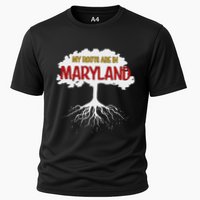 My Roots Are In Maryland I Love Maryland Md State Pride Cooling Performance Crew T-Shirt