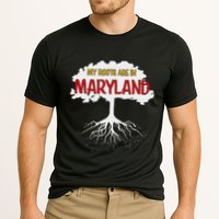 My Roots Are In Maryland I Love Maryland Md State Pride Cooling Performance Crew T-Shirt