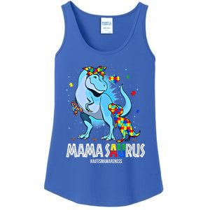 Mamasaurus Rex Autism Awareness Autistic MotherS Day Funny Gift Ladies Essential Tank