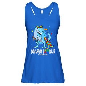 Mamasaurus Rex Autism Awareness Autistic MotherS Day Funny Gift Ladies Essential Flowy Tank