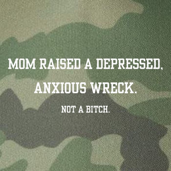 Mom Raised A Depressed Anxious Wreck Not A B!Tch Legacy Tie Dye Trucker Hat