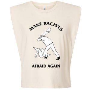 Make Racists Afraid Again Garment-Dyed Women's Muscle Tee