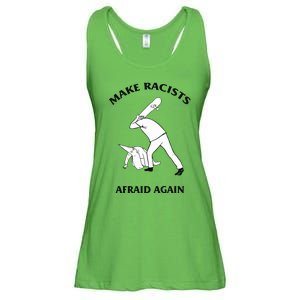 Make Racists Afraid Again Ladies Essential Flowy Tank