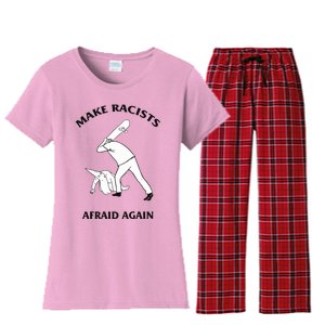 Make Racists Afraid Again Women's Flannel Pajama Set