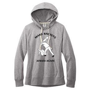 Make Racists Afraid Again Women's Fleece Hoodie