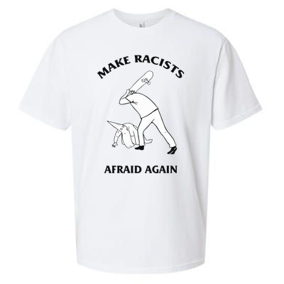 Make Racists Afraid Again Sueded Cloud Jersey T-Shirt