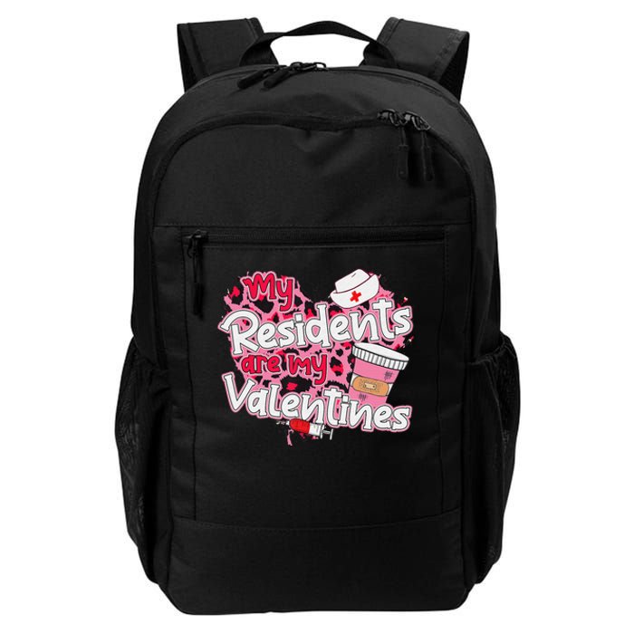 My Residents Are My Valentine Valentines Day Doctor Nurse Daily Commute Backpack