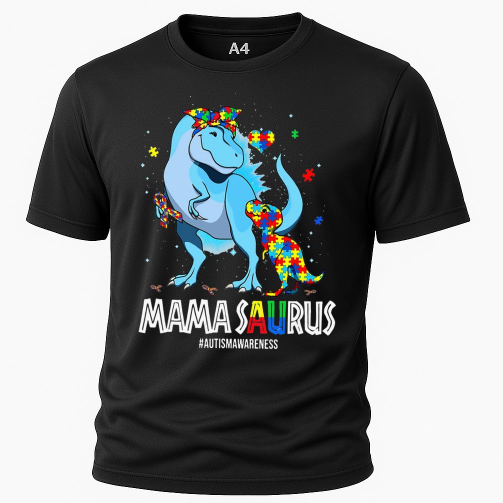 mamasaurus rex autism awareness autistic mother's day Cooling Performance Crew T-Shirt