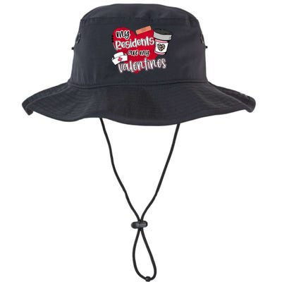 My Residents Are My Valentine Valentines Day Doctor Nurse Legacy Cool Fit Booney Bucket Hat