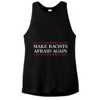 Make Racists Afraid Again Ladies PosiCharge Tri-Blend Wicking Tank