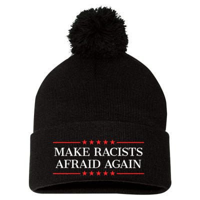Make Racists Afraid Again Pom Pom 12in Knit Beanie
