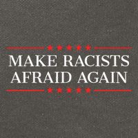 Make Racists Afraid Again Cotton Canvas Backpack