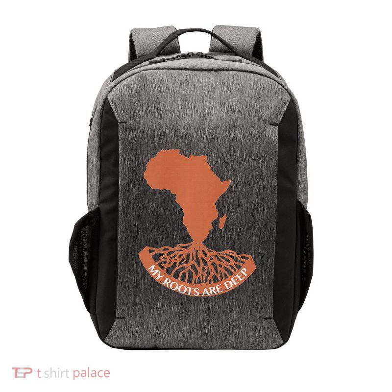 My Roots Are Deep African Vector Backpack