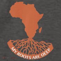My Roots Are Deep African Vector Backpack