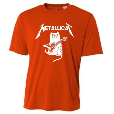 Metallicat Rock Band Guitar Cooling Performance Crew T-Shirt