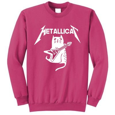 Metallicat Rock Band Guitar Sweatshirt