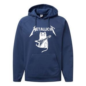 Metallicat Rock Band Guitar Performance Fleece Hoodie