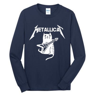 Metallicat Rock Band Guitar Tall Long Sleeve T-Shirt