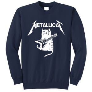 Metallicat Rock Band Guitar Tall Sweatshirt