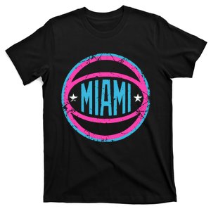 Miami Retro Basketball Nights T-Shirt