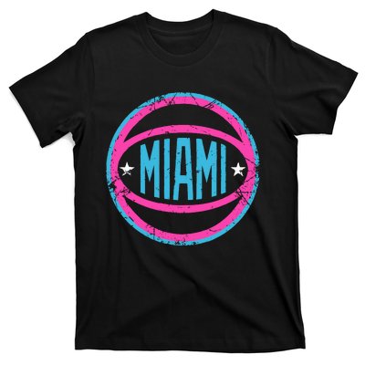 Miami Retro Basketball Nights T-Shirt