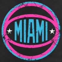 Miami Retro Basketball Nights Adult Drive Performance Visor