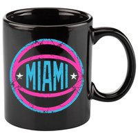 Miami Retro Basketball Nights 11oz C Handle Ceramic Mug