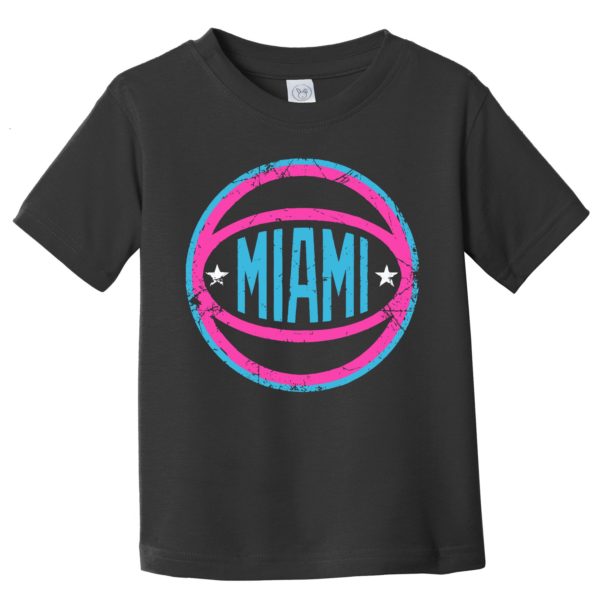Miami Retro Basketball Nights Toddler T-Shirt