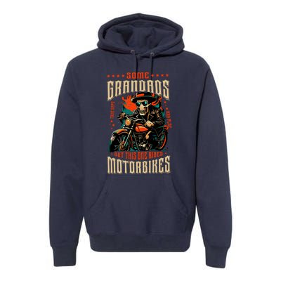 Motorcycle Rider Biker Premium Hoodie