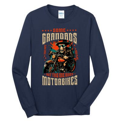 Motorcycle Rider Biker Tall Long Sleeve T-Shirt