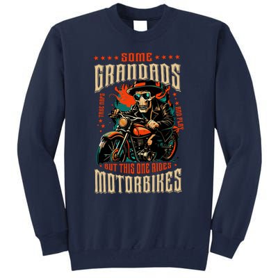 Motorcycle Rider Biker Tall Sweatshirt