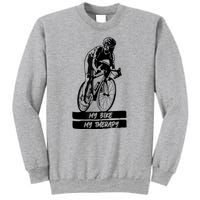 My Road Bike Is My Therapy Bike Riding Cyclist Cycling Sweatshirt