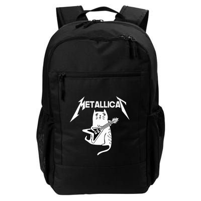 Mettalicat Rock Band Guitar Funny Christmas Gift Backpack