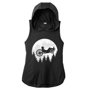 Mond Recumbent Bike Ladies PosiCharge Tri-Blend Wicking Draft Hoodie Tank