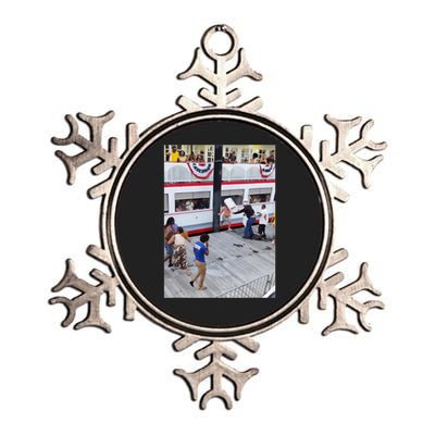 Montgomery Riverfront Brawl Metallic Star Ornament